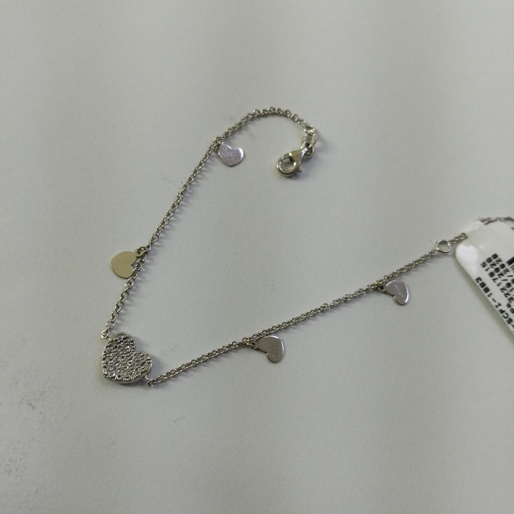 PULSERA ORO BLANCO 14 K 2,30 GRMS (SEMINUEVO)