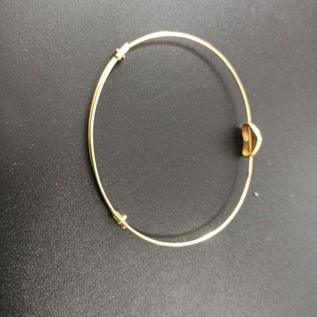 PULSERA RIGIDA ORO 14 K 3,10 GRMS (SEMINUEVO)