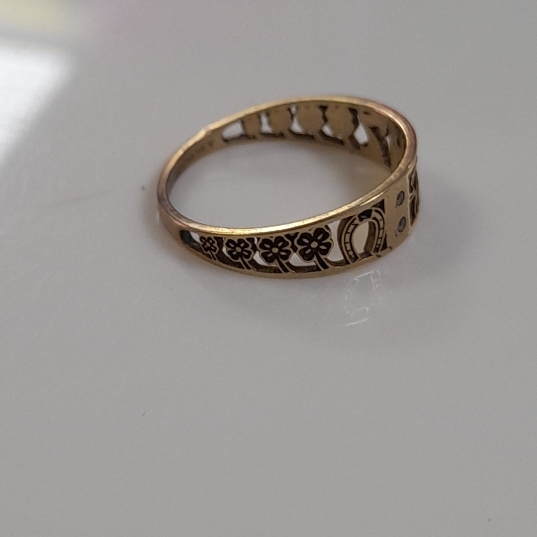 ANILLITO ORO 10 K 1,70 GRMS (SEMINUEVO)