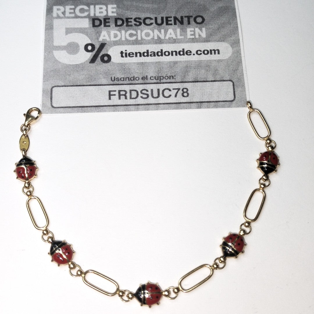 PULSERA ORO 14 K 5.3 GRMS (SEMINUEVO)