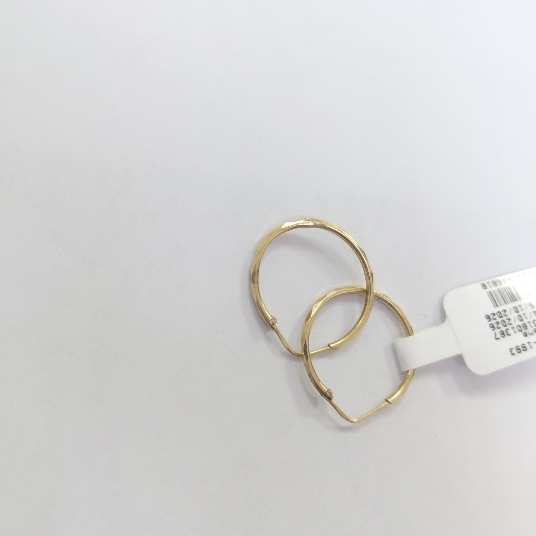 ARRACADAS PAR ORO 18 K 1.3 GRMS (SEMINUEVO)