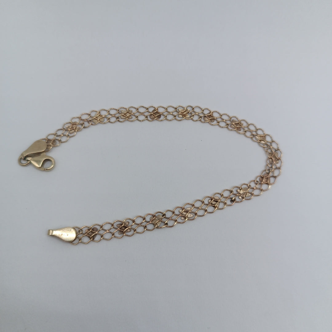 PULSERA ORO 10 K 2.6 GRMS (SEMINUEVO)
