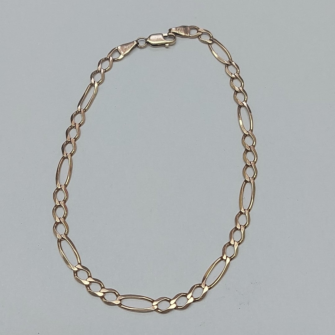 PULSERA ORO 14 K 4.5 GRMS (SEMINUEVO)