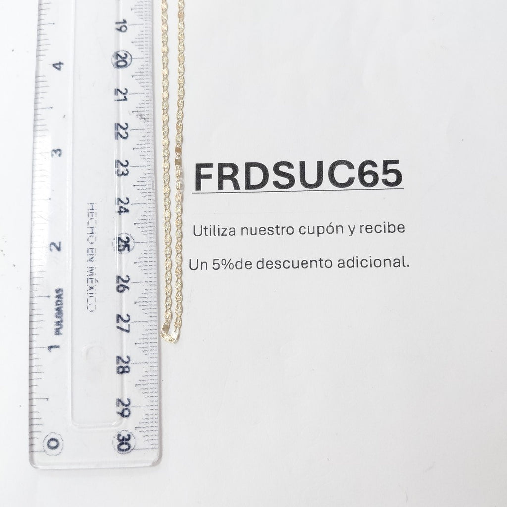 CADENA ORO 10 K 1,80 GRMS (SEMINUEVO)