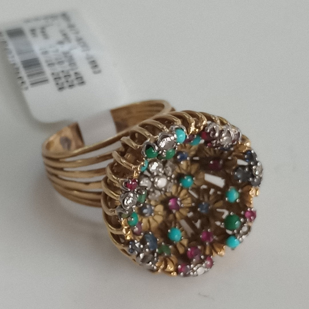 ANILLITO ORO 14 K 14.8 GRMS (SEMINUEVO)