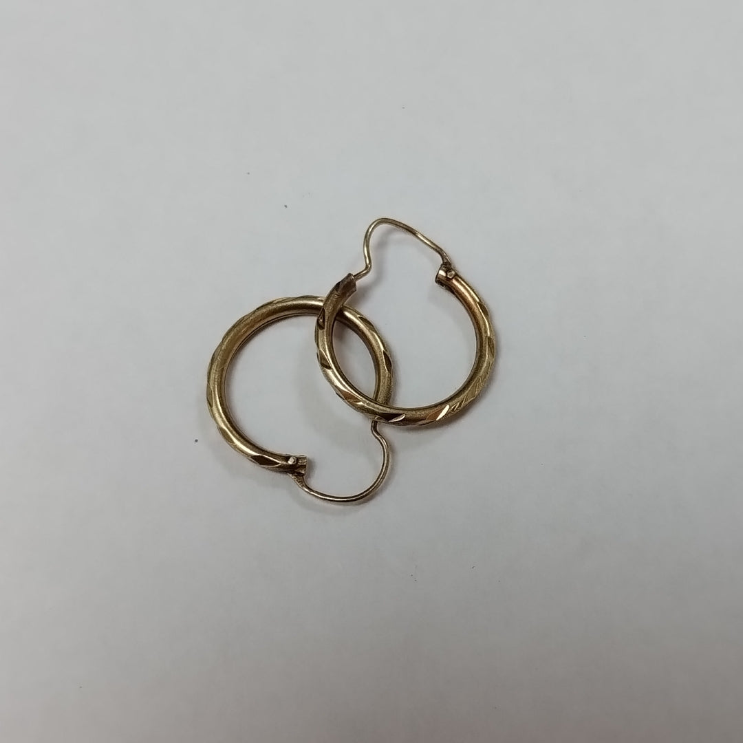 ARRACADAS PAR ORO 10 K 0.7 GRMS (SEMINUEVO)