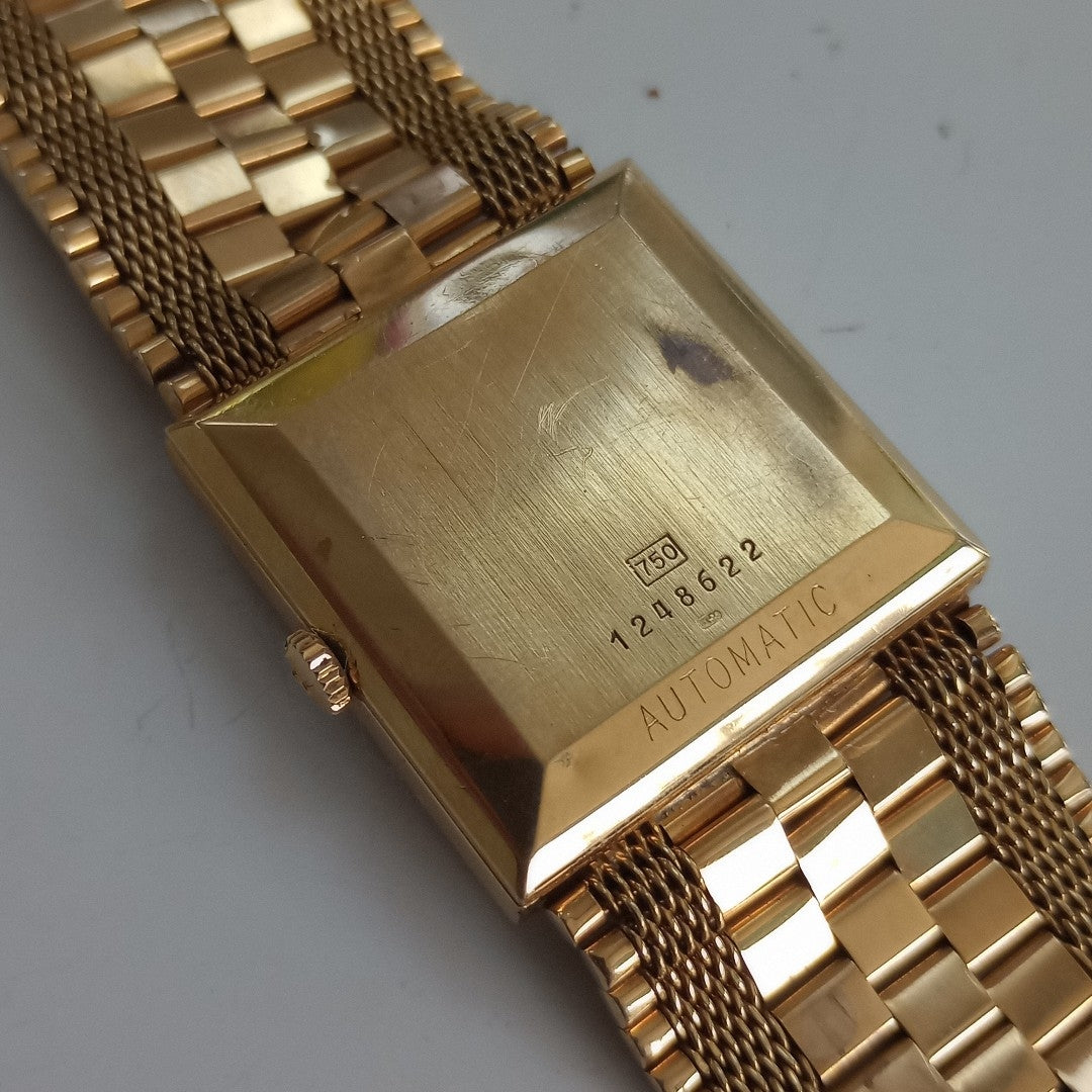 RELOJ CAJA Y PULSO ORO ORO 18 K 87.8 GRMS (SEMINUEVO)