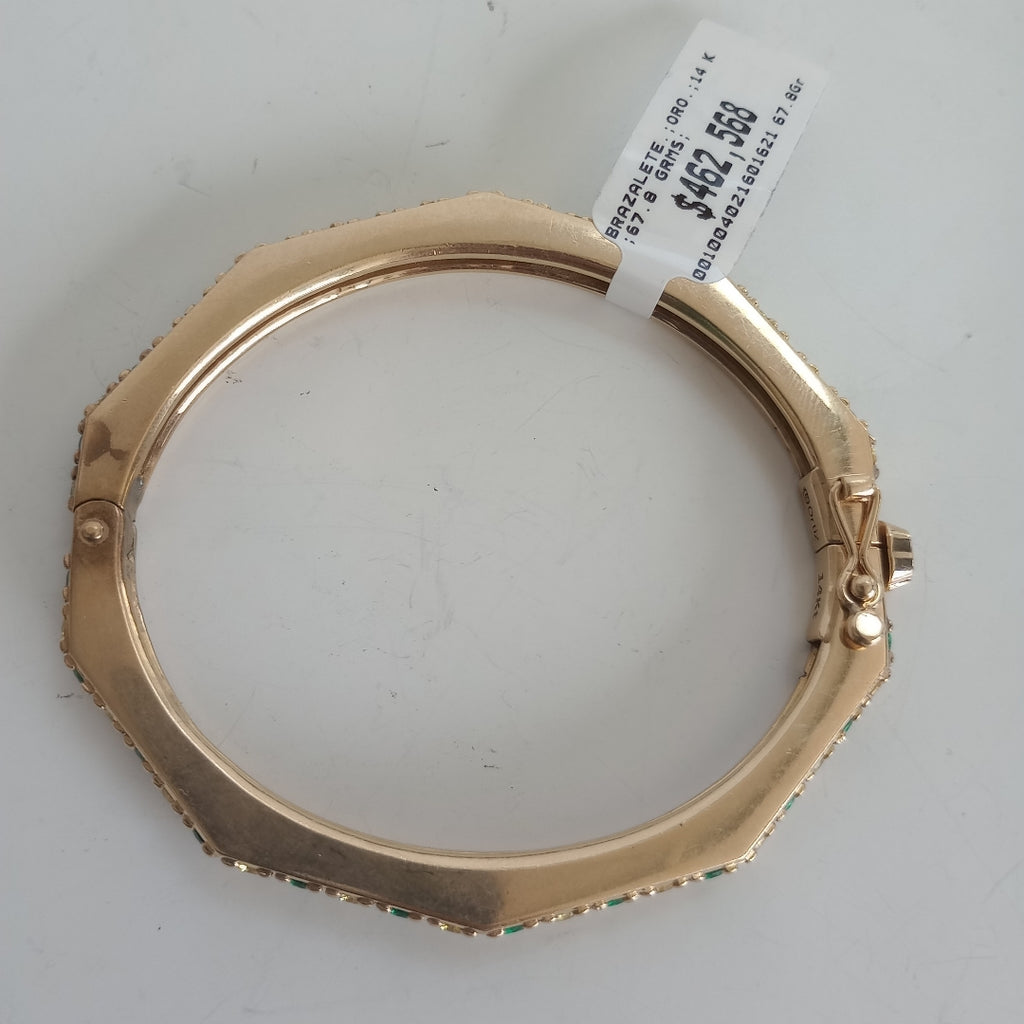 BRAZALETE ORO 14 K 67.8 GRMS (SEMINUEVO)