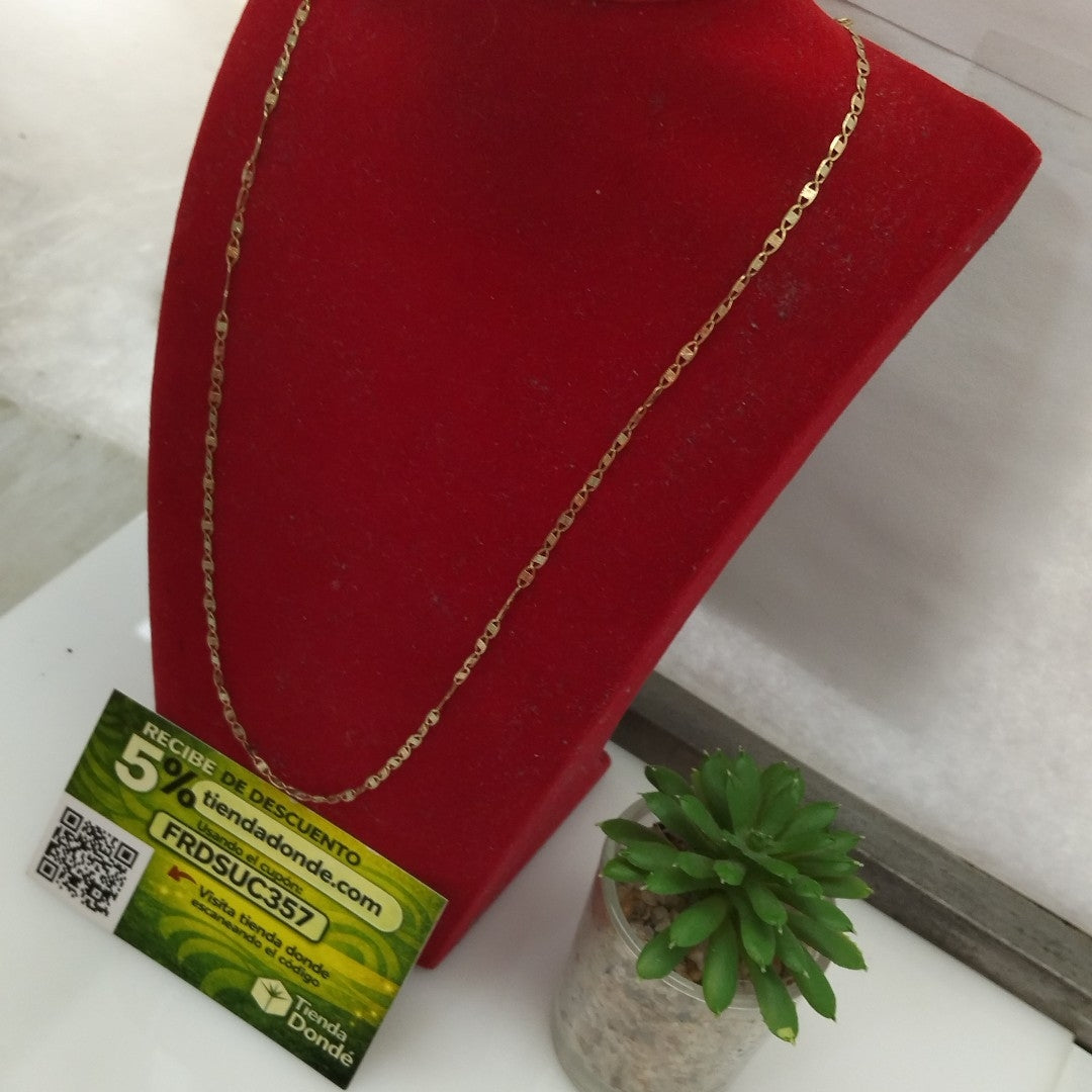 CADENA ORO 10 K 2,70 GRMS (SEMINUEVO)