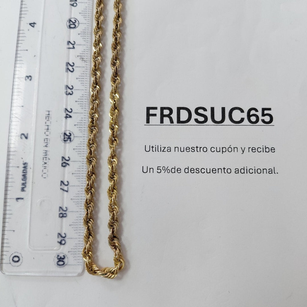 CADENA ORO 10 K 7,00 GRMS (SEMINUEVO)