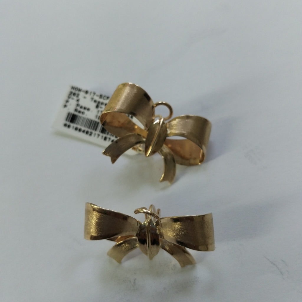 ARETES PAR ORO 10 K 8,40 GRMS (SEMINUEVO)
