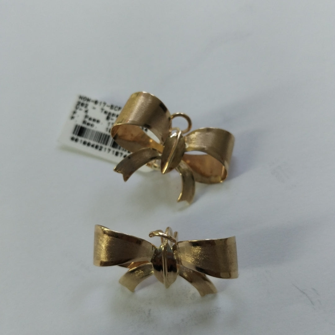 ARETES PAR ORO 10 K 8,40 GRMS (SEMINUEVO)