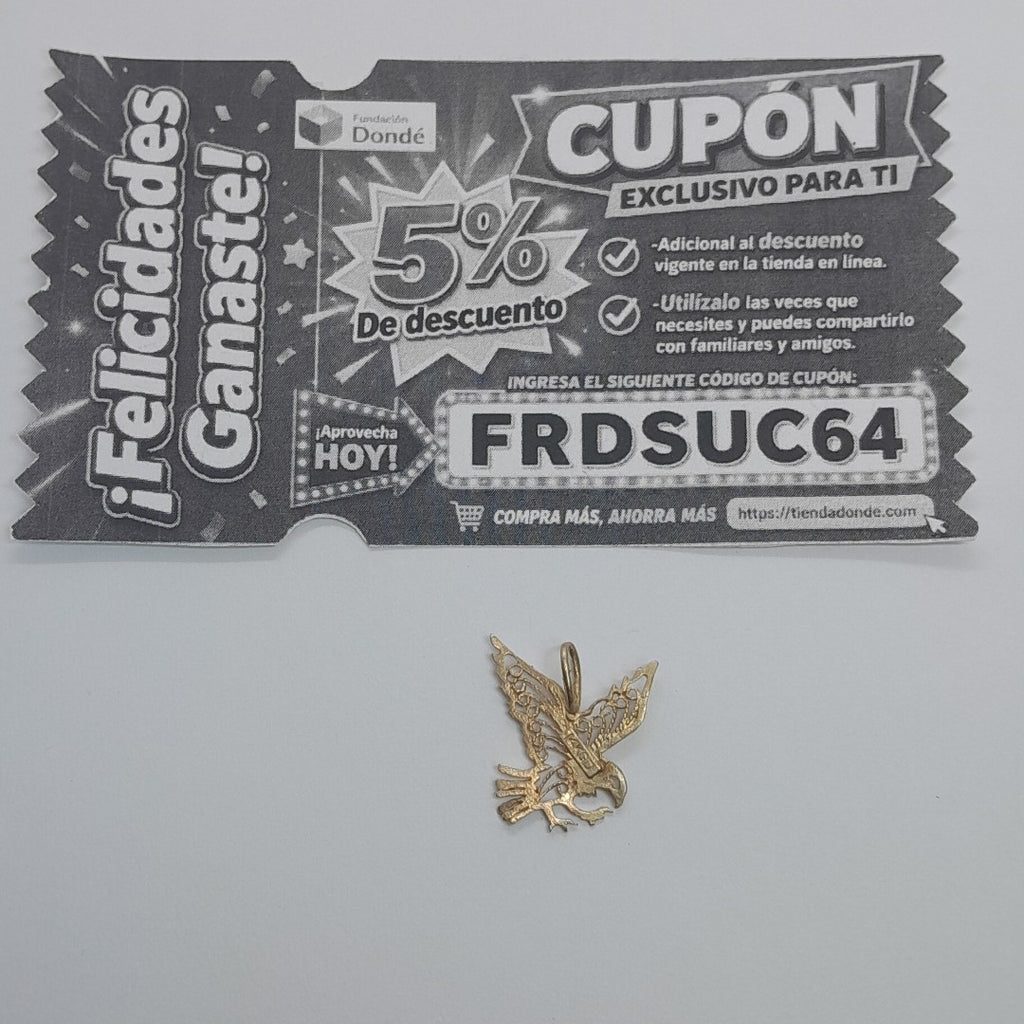 DIJE ORO 14 K 1.1 GRMS (SEMINUEVO)