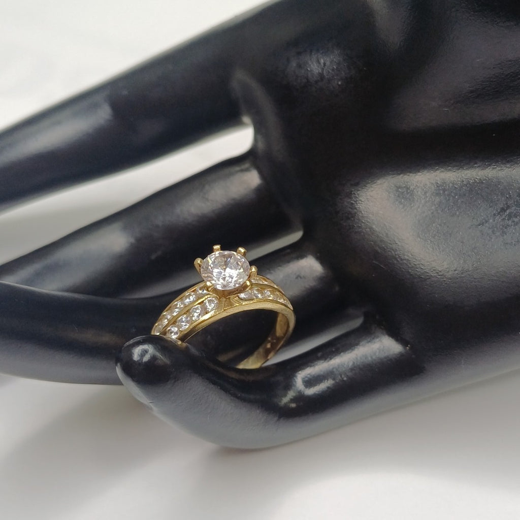 ANILLO ORO 10 K 2.7 GRMS (SEMINUEVO)