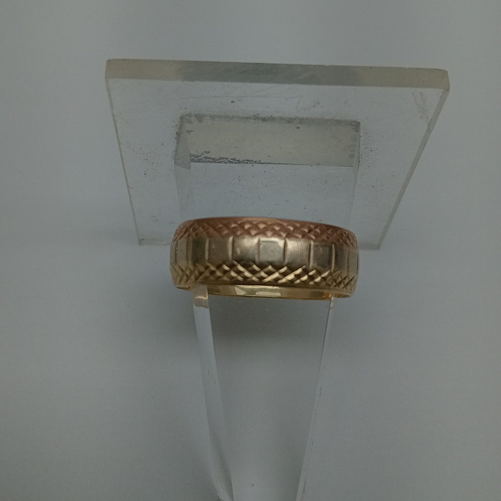 ARGOLLA ORO COMBINADO 14 K 2,50 GRMS (SEMINUEVO)