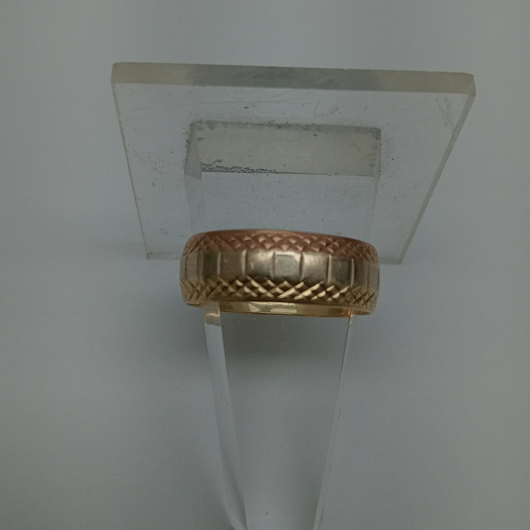 ARGOLLA ORO COMBINADO 14 K 2,50 GRMS (SEMINUEVO)