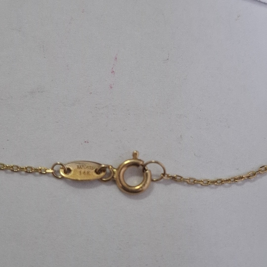 PULSERA ORO 14 K 1.6 GRMS (SEMINUEVO)