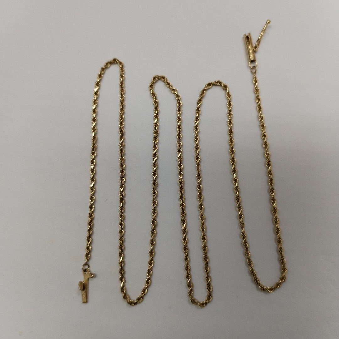 CADENA ORO 14 K 3.6 GRMS (SEMINUEVO)