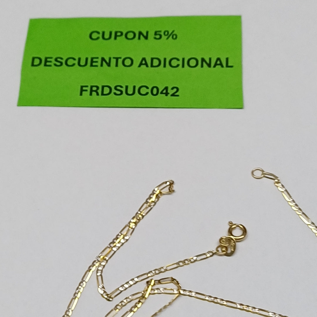 CADENA ORO 14 K 1.7 GRMS (SEMINUEVO)