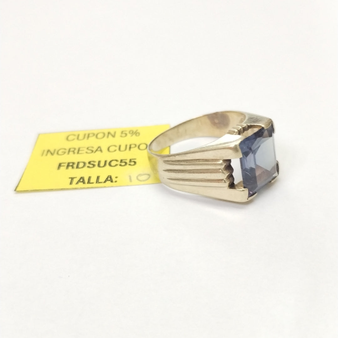 ANILLO ORO 10 K 7,60 GRMS (SEMINUEVO)