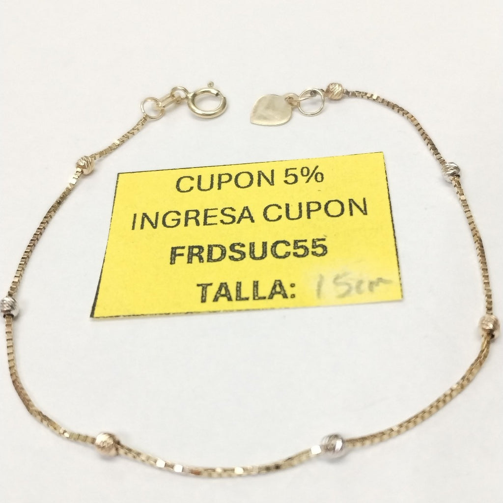 PULSERA ORO 10 K 0.7 GRMS (SEMINUEVO)