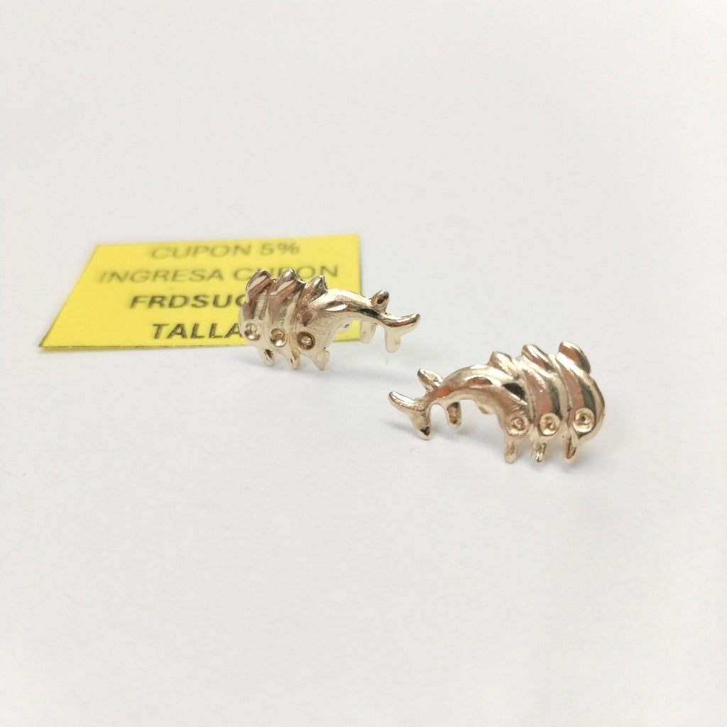 ARETES PAR ORO 10 K 0.4 GRMS (SEMINUEVO)