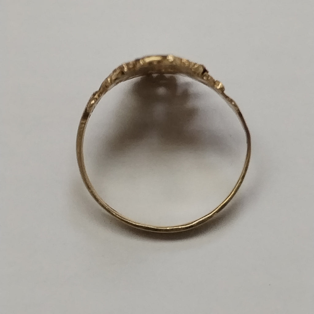 ANILLITO ORO COMBINADO 10 K 2,30 GRMS (SEMINUEVO)
