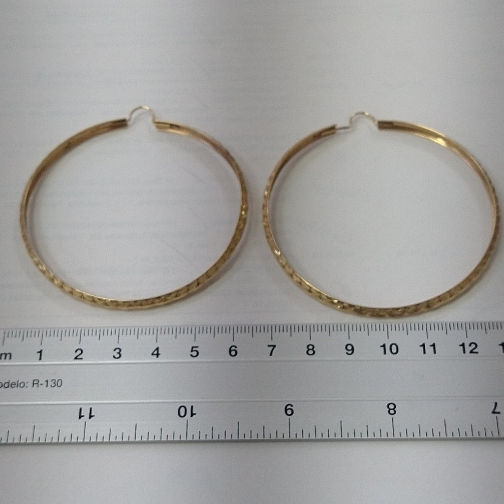 ARRACADAS PAR ORO 10 K 7.5 GRMS (SEMINUEVO)