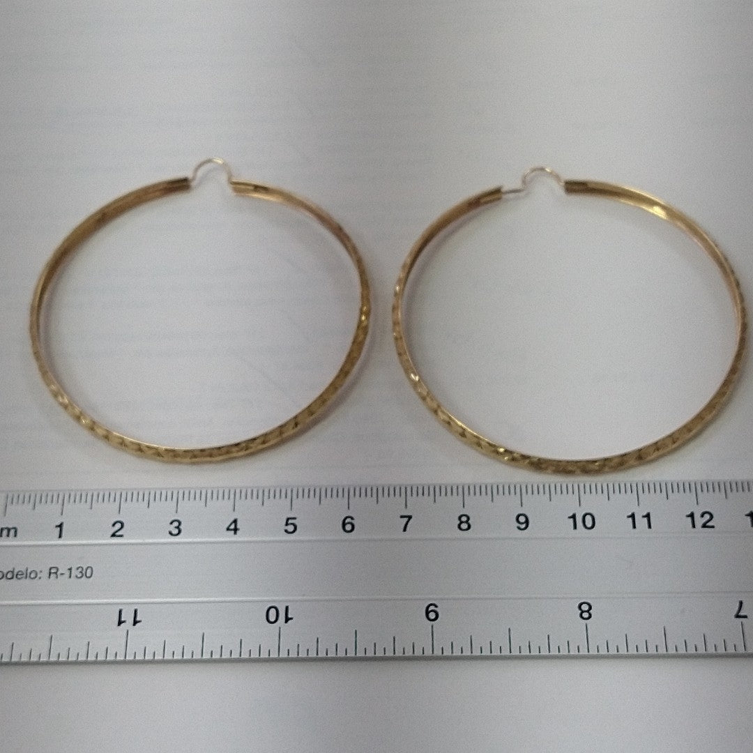ARRACADAS PAR ORO 10 K 7.5 GRMS (SEMINUEVO)