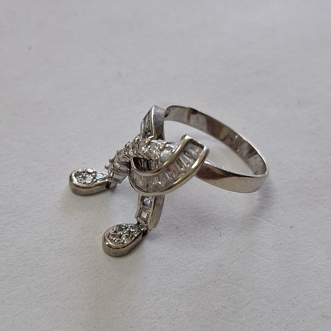 ANILLITO ORO BLANCO 10 K 4,50 GRMS (SEMINUEVO)