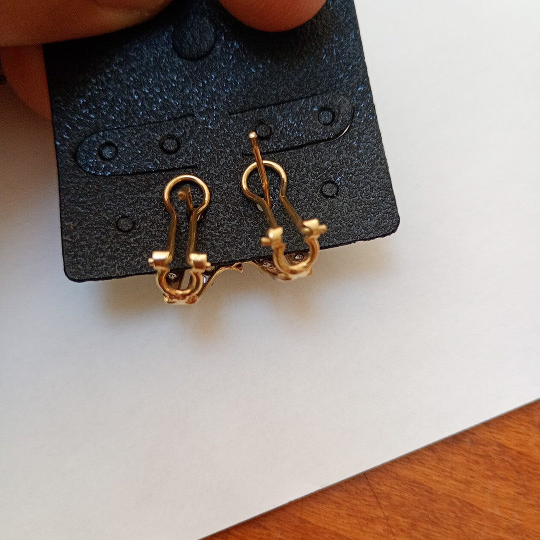 ARETES PAR ORO 10 K 3,70 GRMS (SEMINUEVO)