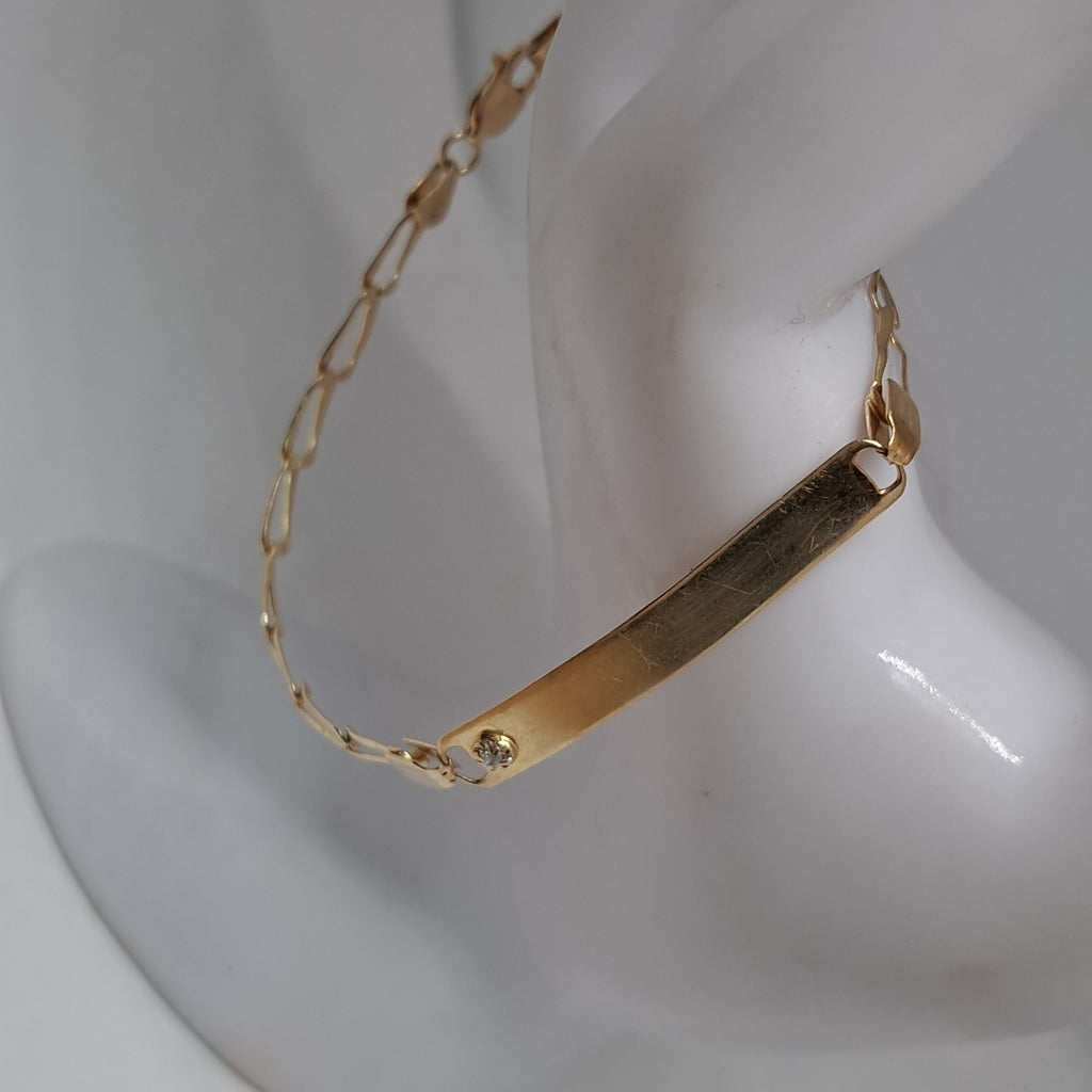 ESCLAVA ORO 14 K 4.2 GRMS (SEMINUEVO)
