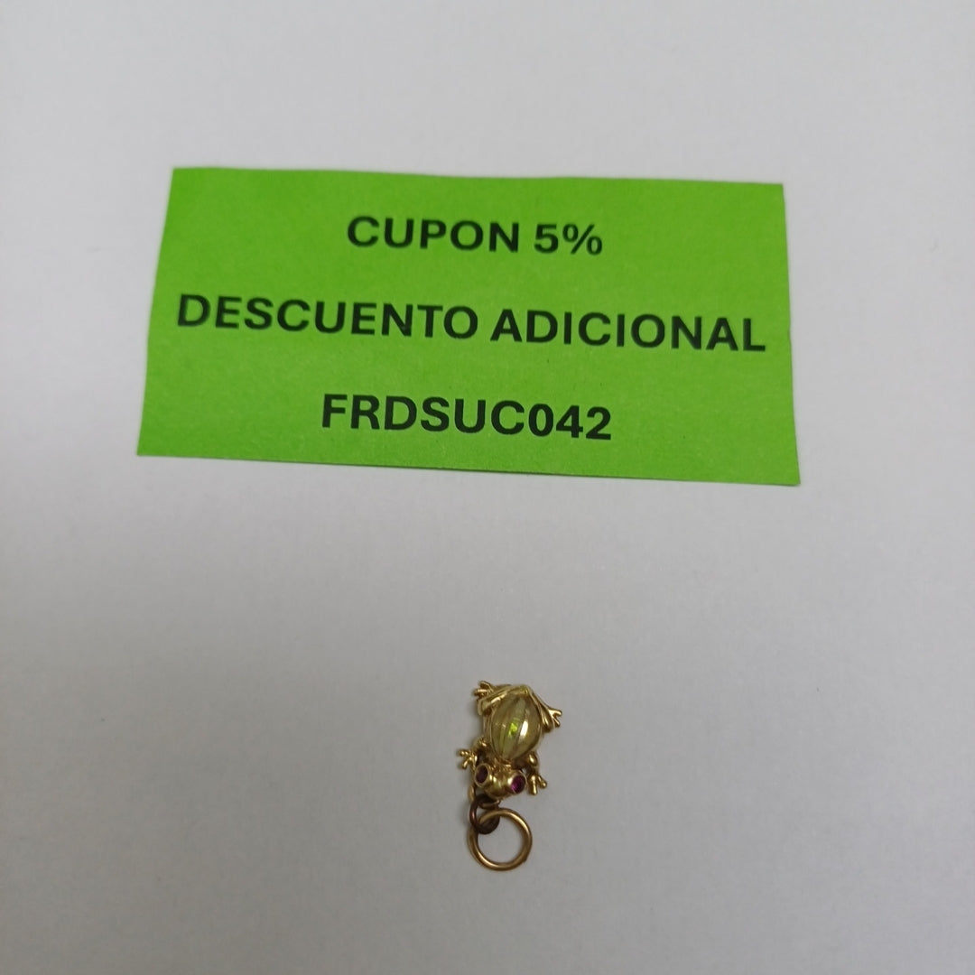 DIJE ORO 14 K 1 GRMS (SEMINUEVO)
