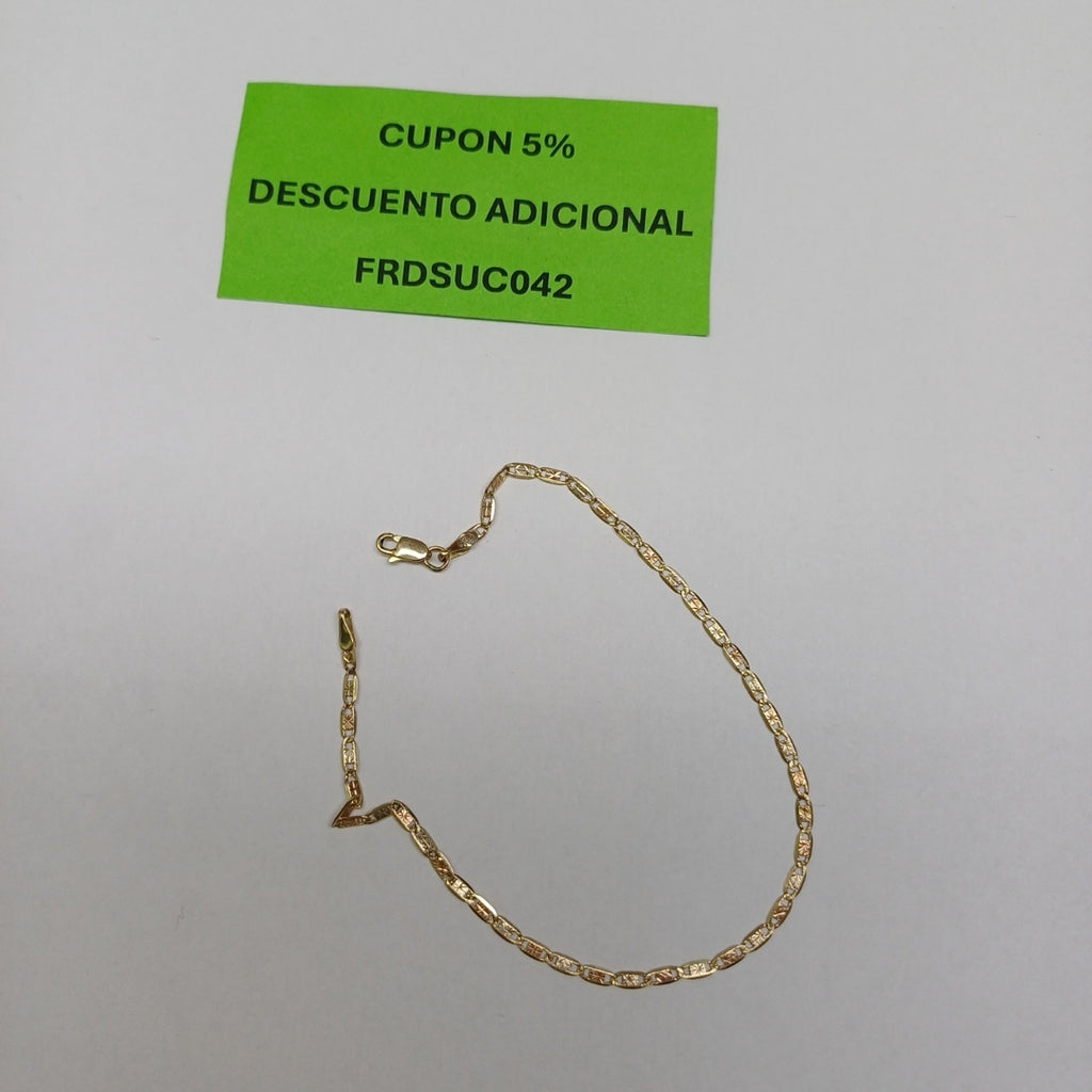 PULSERA ORO 14 K 1.2 GRMS (SEMINUEVO)