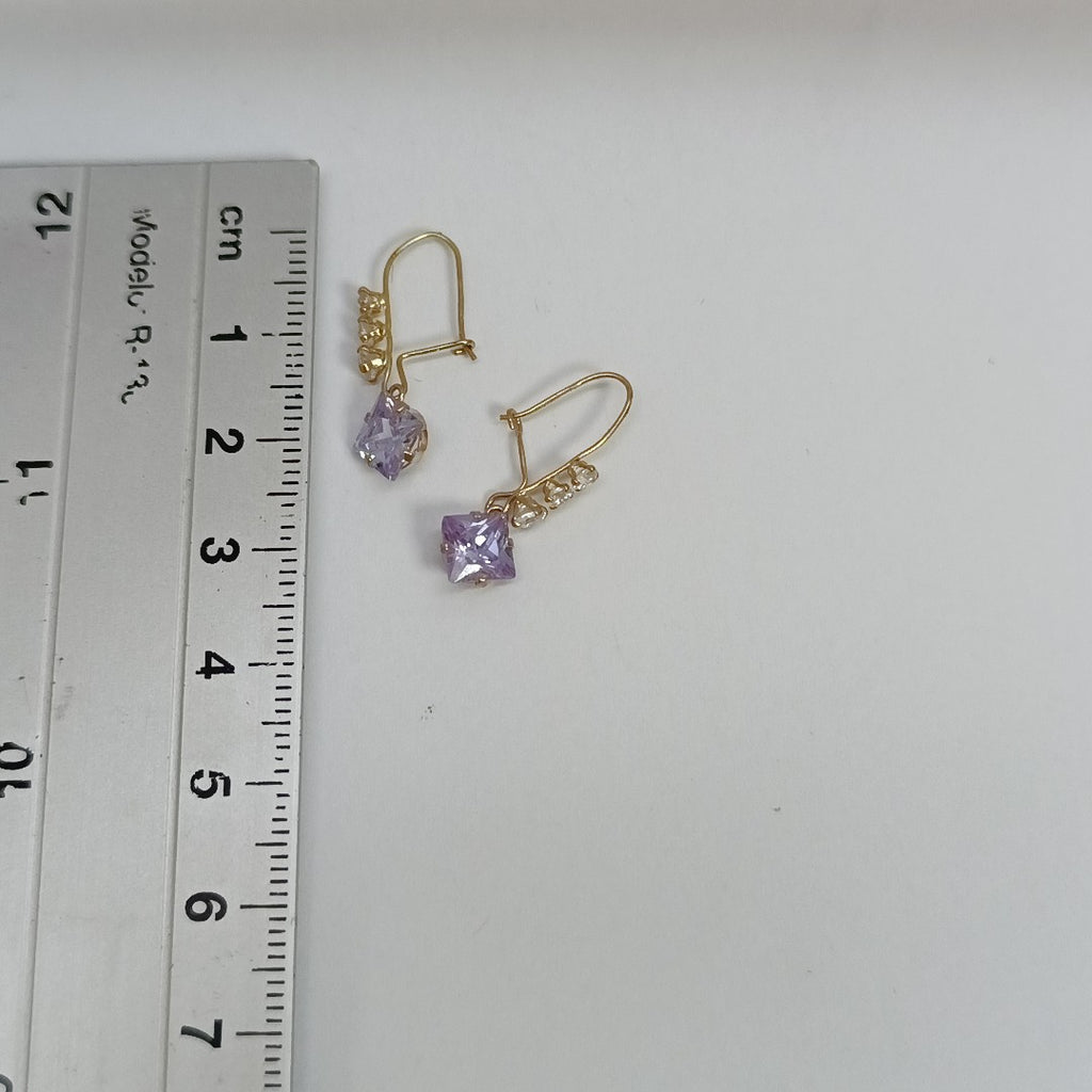 ARETES PAR ORO 10 K 1.5 GRMS (SEMINUEVO)