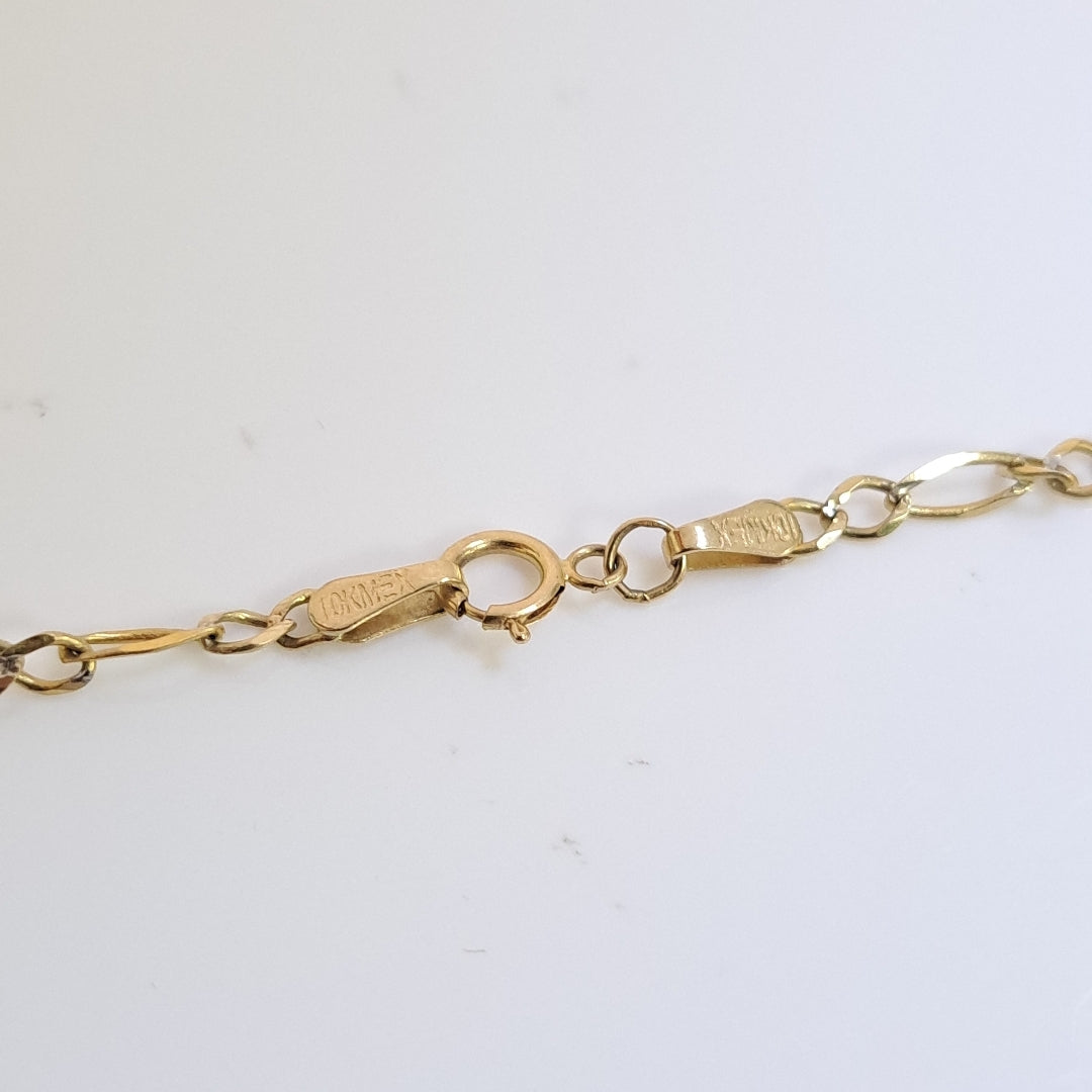 CADENA, CRUCIFIJO ORO 10 K 5.2 GRMS (SEMINUEVO)