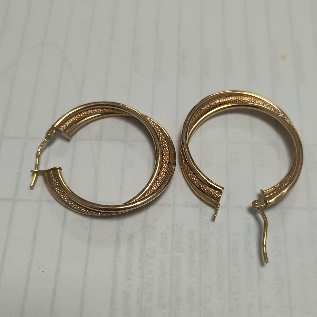 ARRACADAS PAR ORO 14 K 2.1 GRMS (SEMINUEVO)