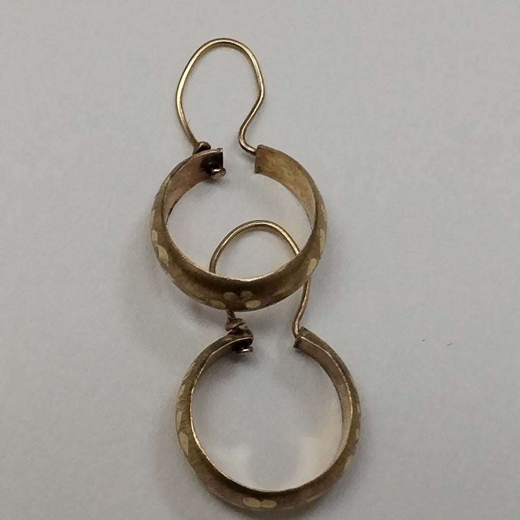 ARRACADAS PAR ORO 10 K 1 GRMS (SEMINUEVO)