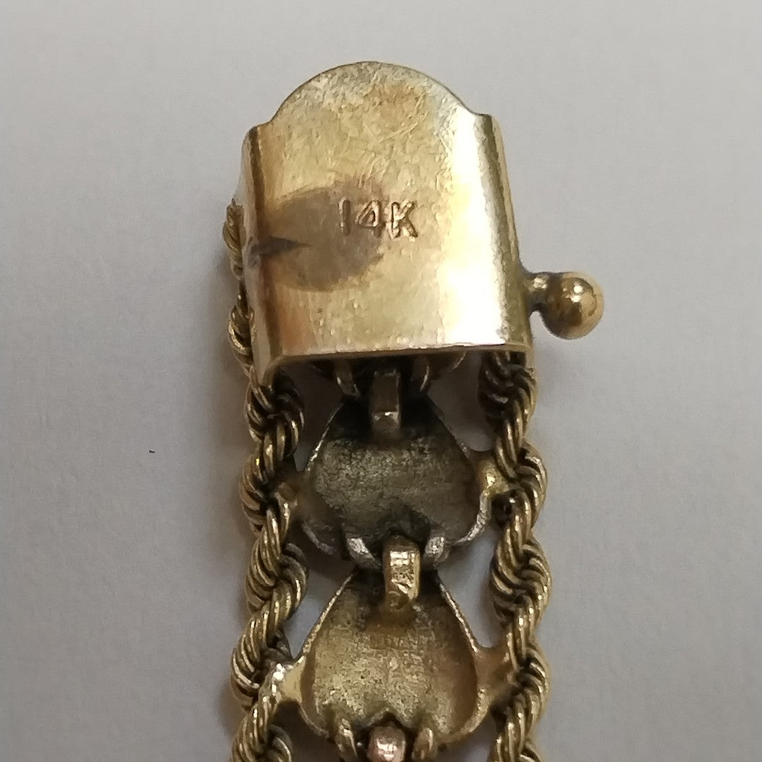 PULSERA ORO 14 K 14.5 GRMS (SEMINUEVO)