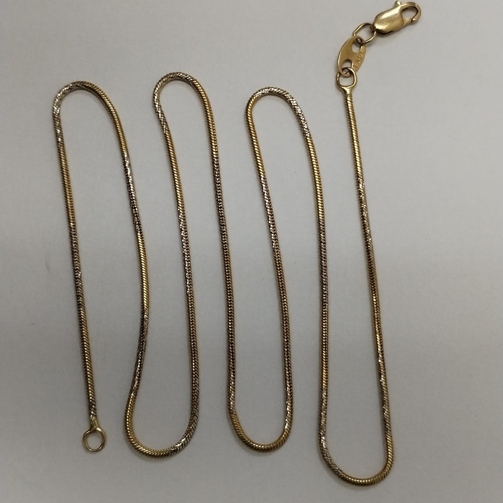GARGANTILLA ORO 14 K 4,40 GRMS (SEMINUEVO)