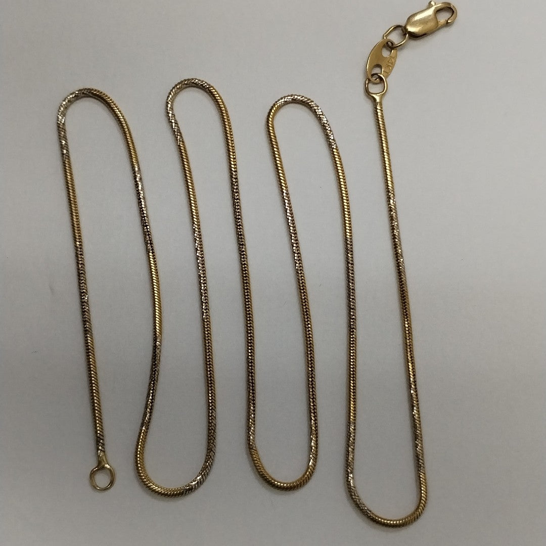 GARGANTILLA ORO 14 K 4,40 GRMS (SEMINUEVO)