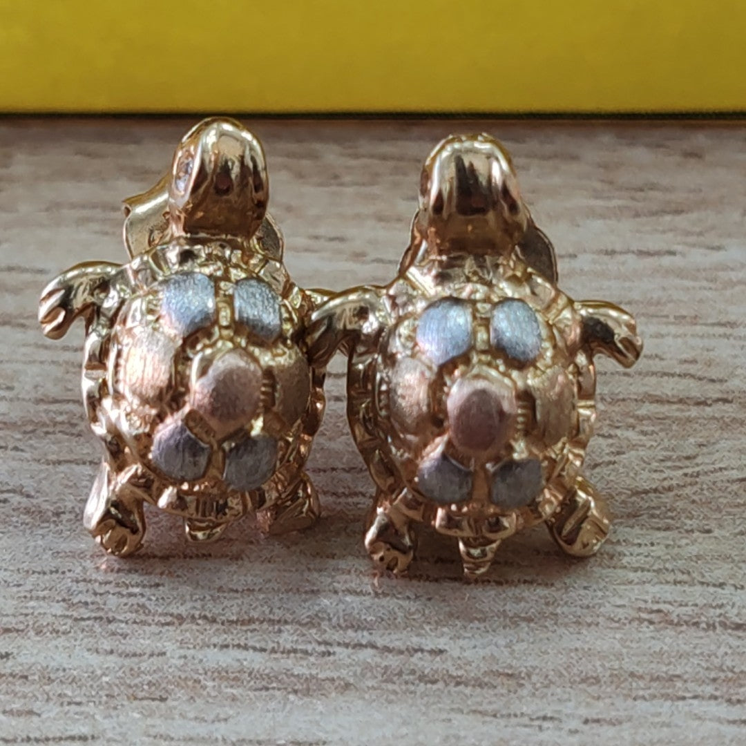 BROQUELES PAR ORO 14 K 3.1 GRMS (SEMINUEVO)