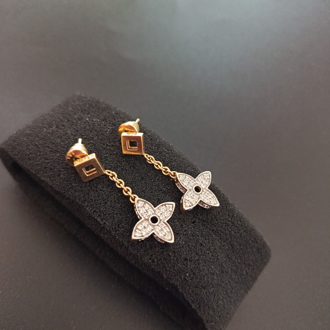 ARETES PAR ORO 14 K 5.8 GRMS (SEMINUEVO)