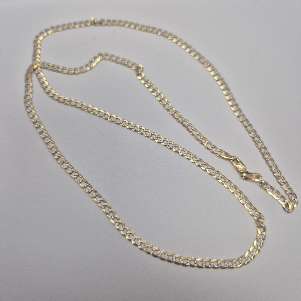 CADENA ORO, RODIADO 14 K 6.5 GRMS (SEMINUEVO)