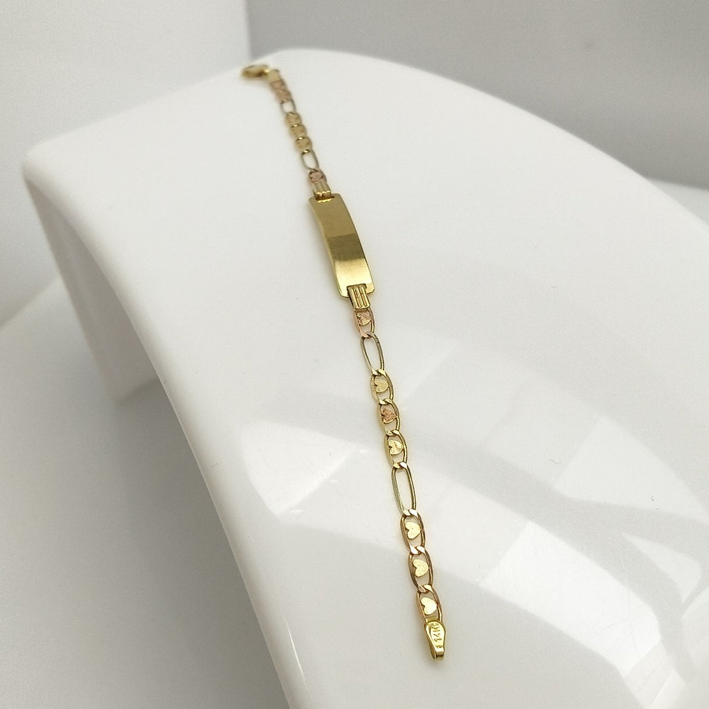 ESCLAVA ORO,ORO COMBINADO 14 K 3,40 GRMS (SEMINUEVO)