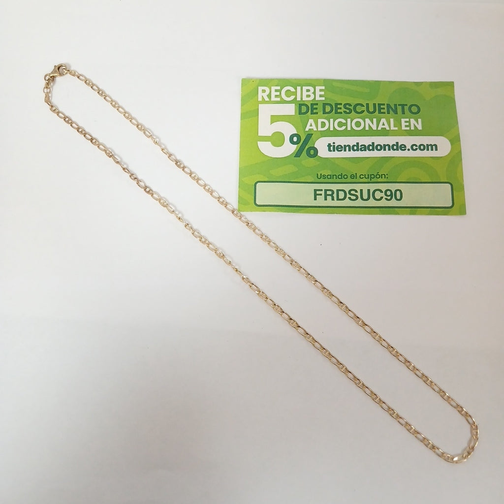 CADENA ORO 14 K 4,80 GRMS (SEMINUEVO)