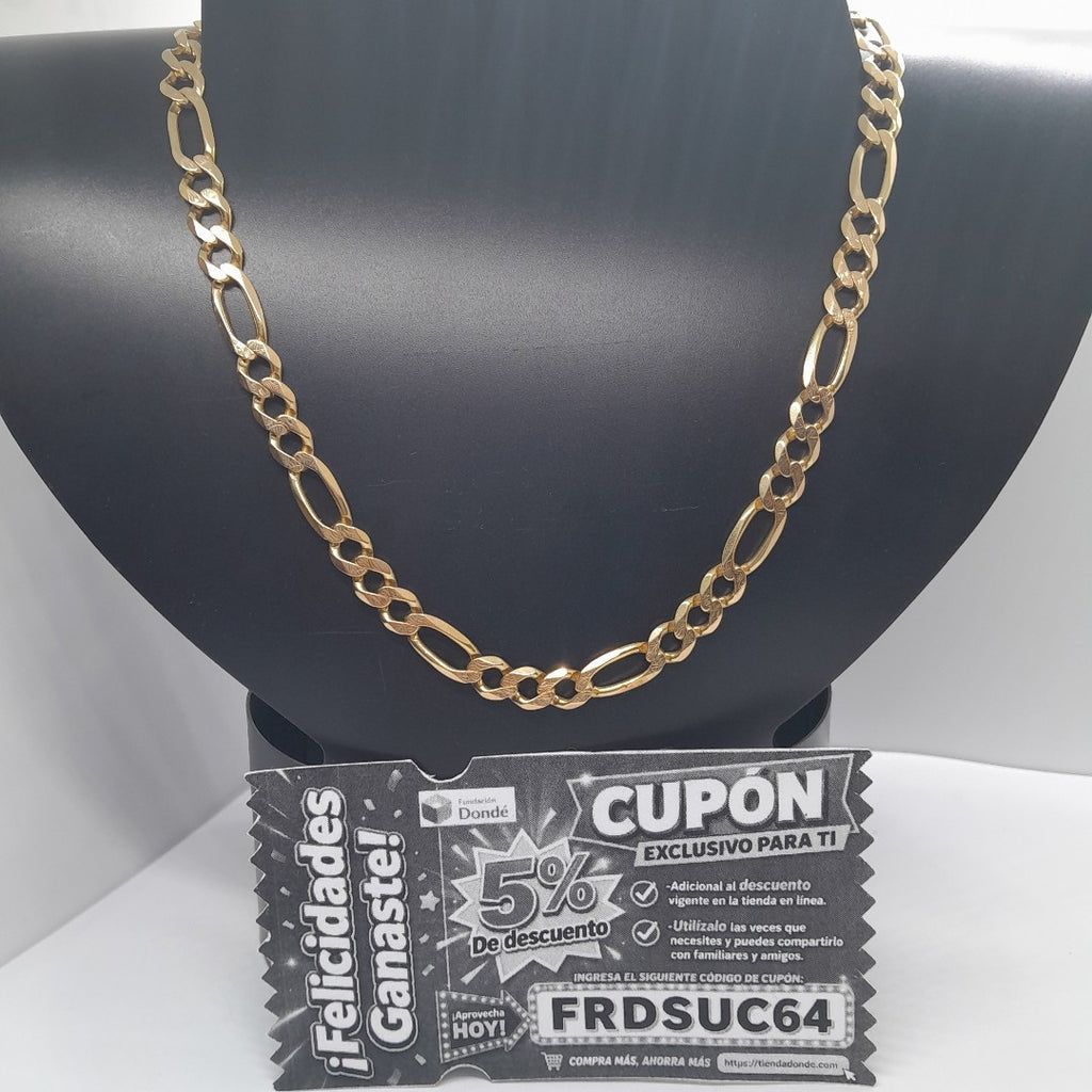 CADENA ORO 14 K 36.7 GRMS (SEMINUEVO)
