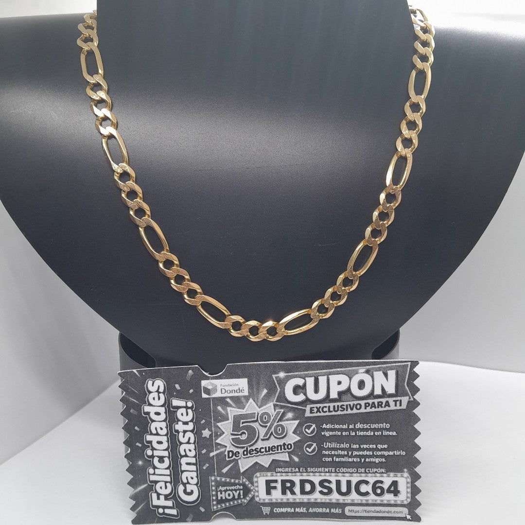 CADENA ORO 14 K 36.7 GRMS (SEMINUEVO)