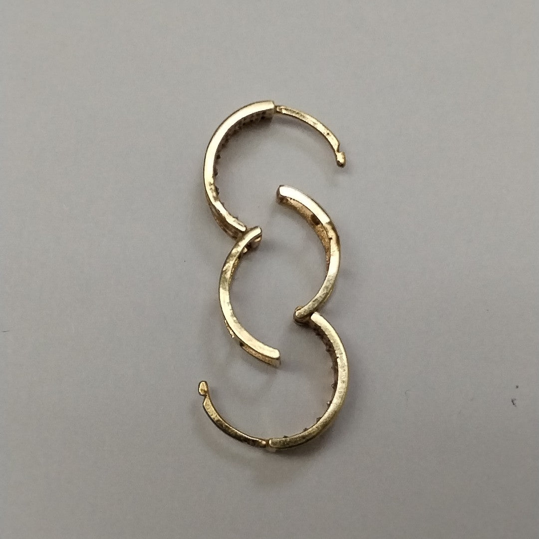 ARRACADAS PAR ORO 10 K 2,40 GRMS (SEMINUEVO)
