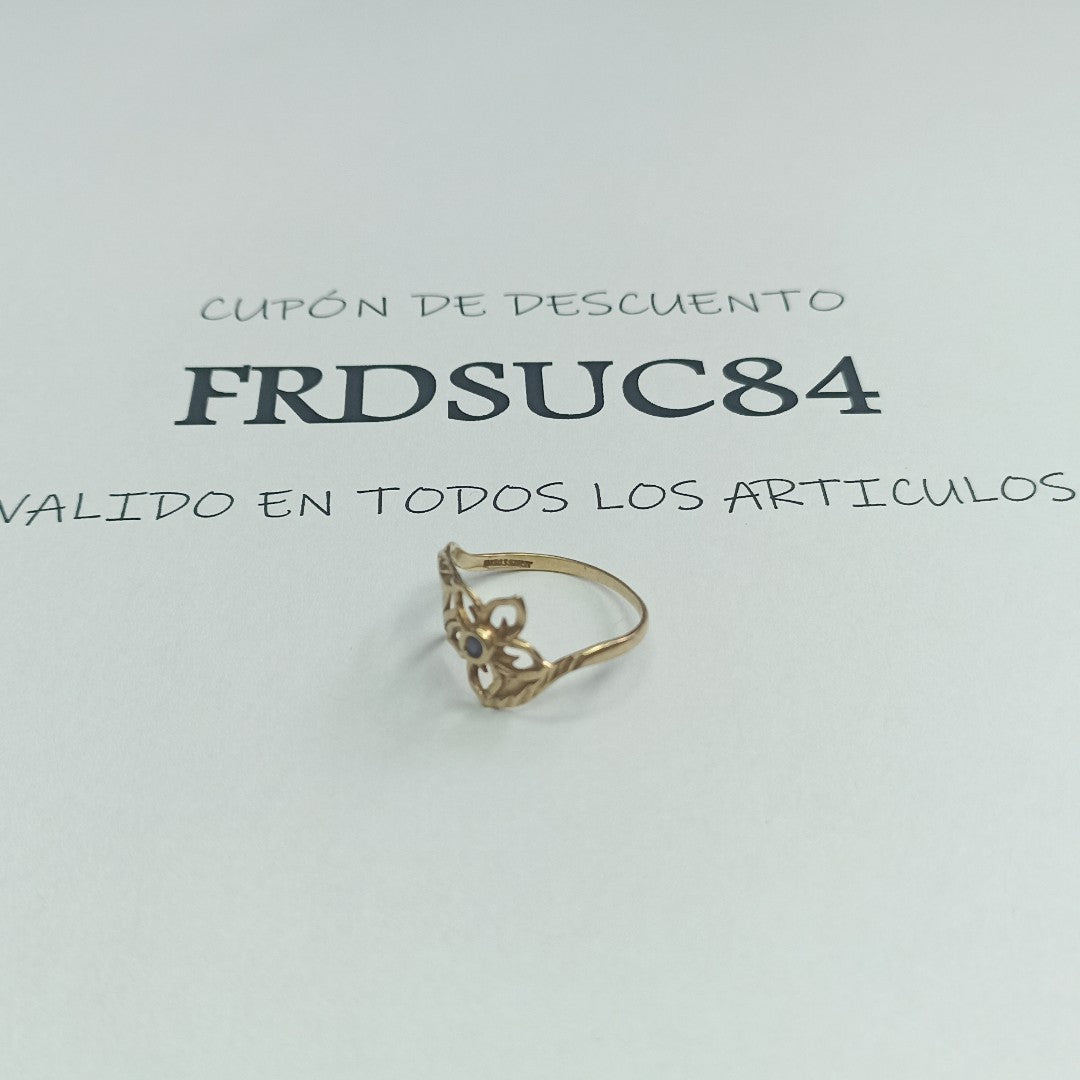 ANILLO ORO 10 K 1,20 GRMS (SEMINUEVO)